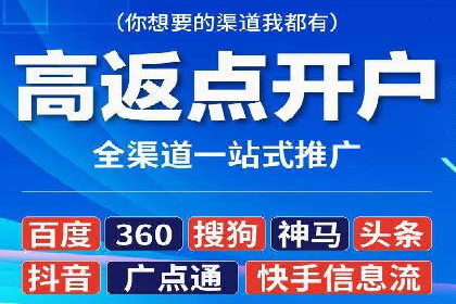 金融行业开户返点策略成功实例